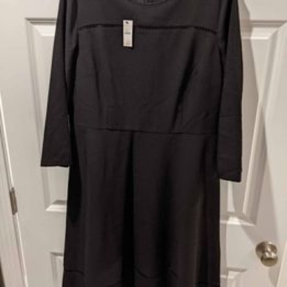 Women's Black Talbot's dress sz 12 NWT